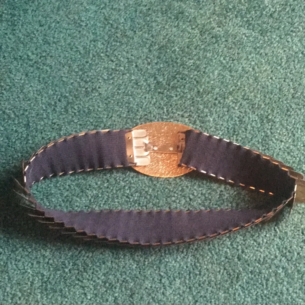 Vintage Metal Mermaid Scale Stretchy Belt